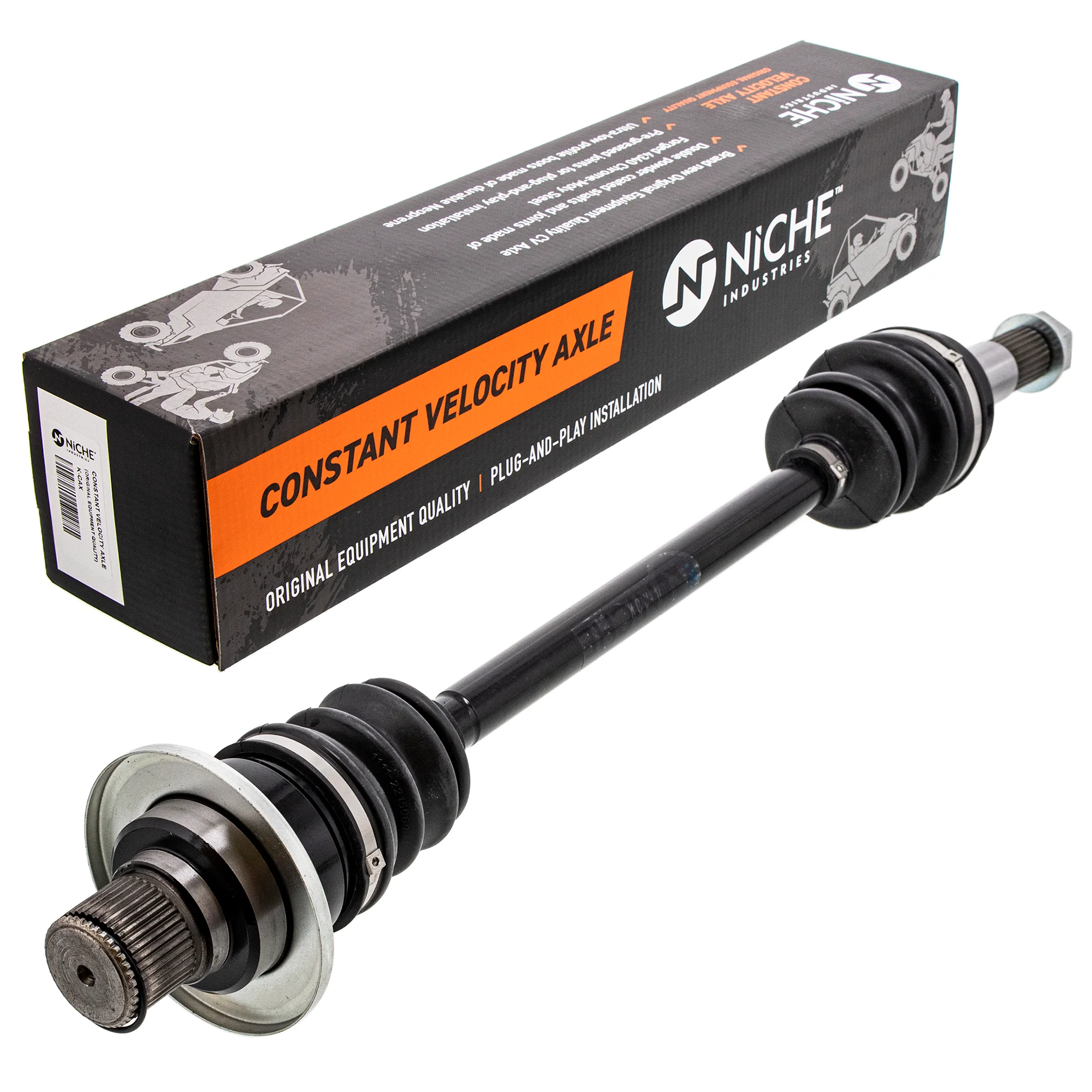 CV Axle Drive Shaft Set (Front & Rear) For Yamaha MK1001447 - Image 3