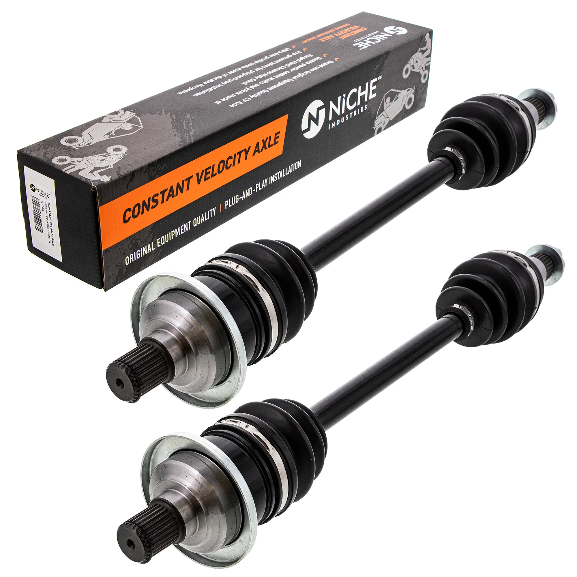 CV Axle Drive Shaft Set (Front & Rear) For Arctic Cat MK1001448 - Image 2