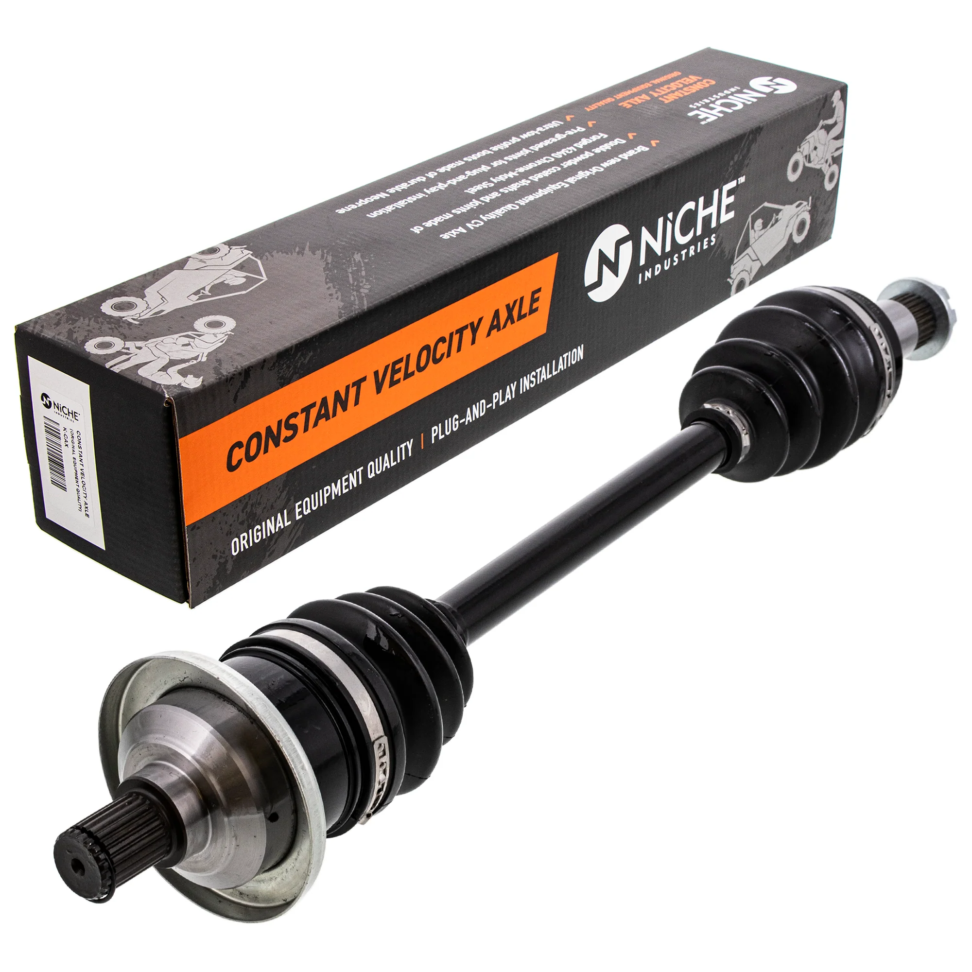 CV Axle Drive Shaft Set (Front & Rear) For Arctic Cat MK1001448 - Image 4