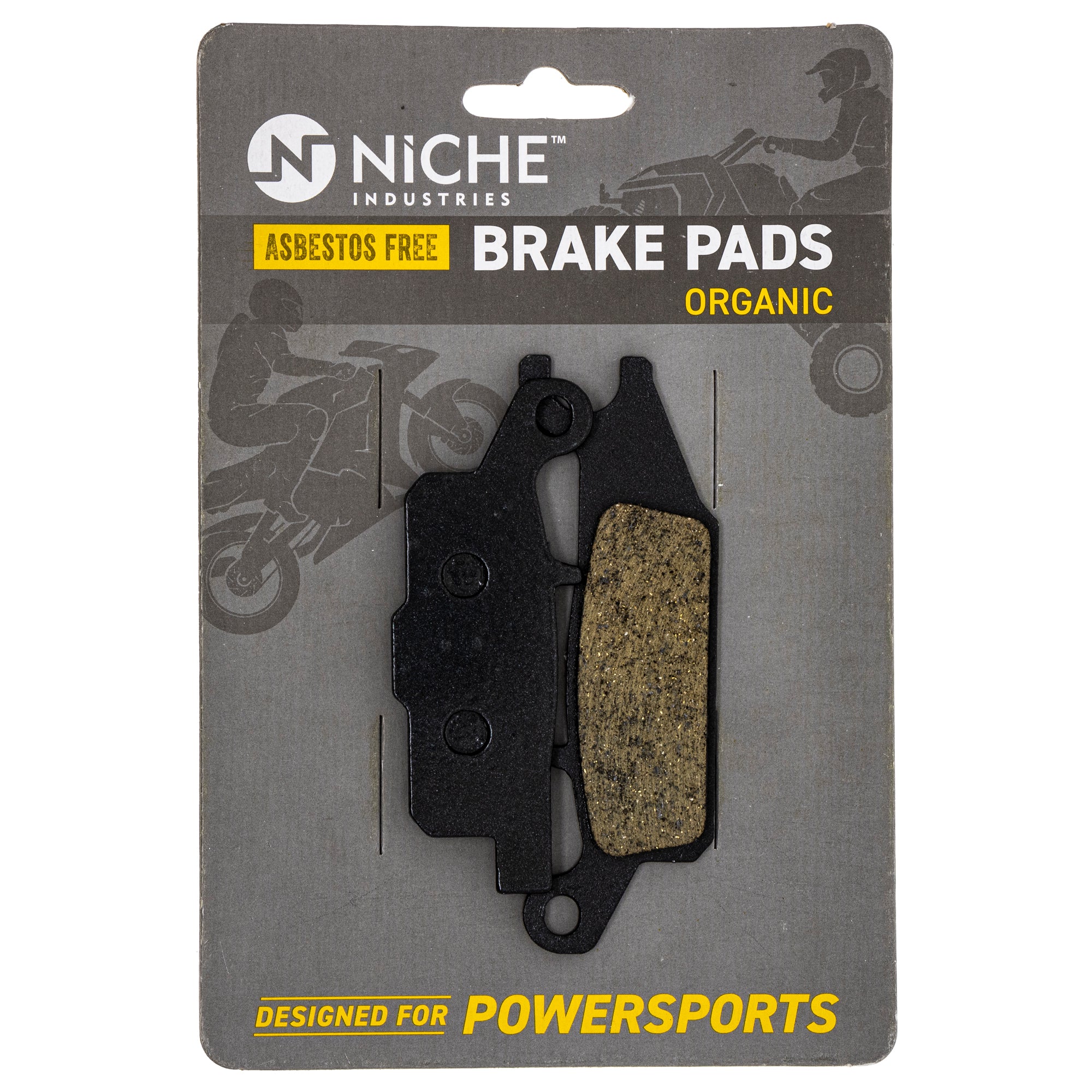 Brake Pad Kit Front/Rear For Yamaha MK1001579 - Image 3
