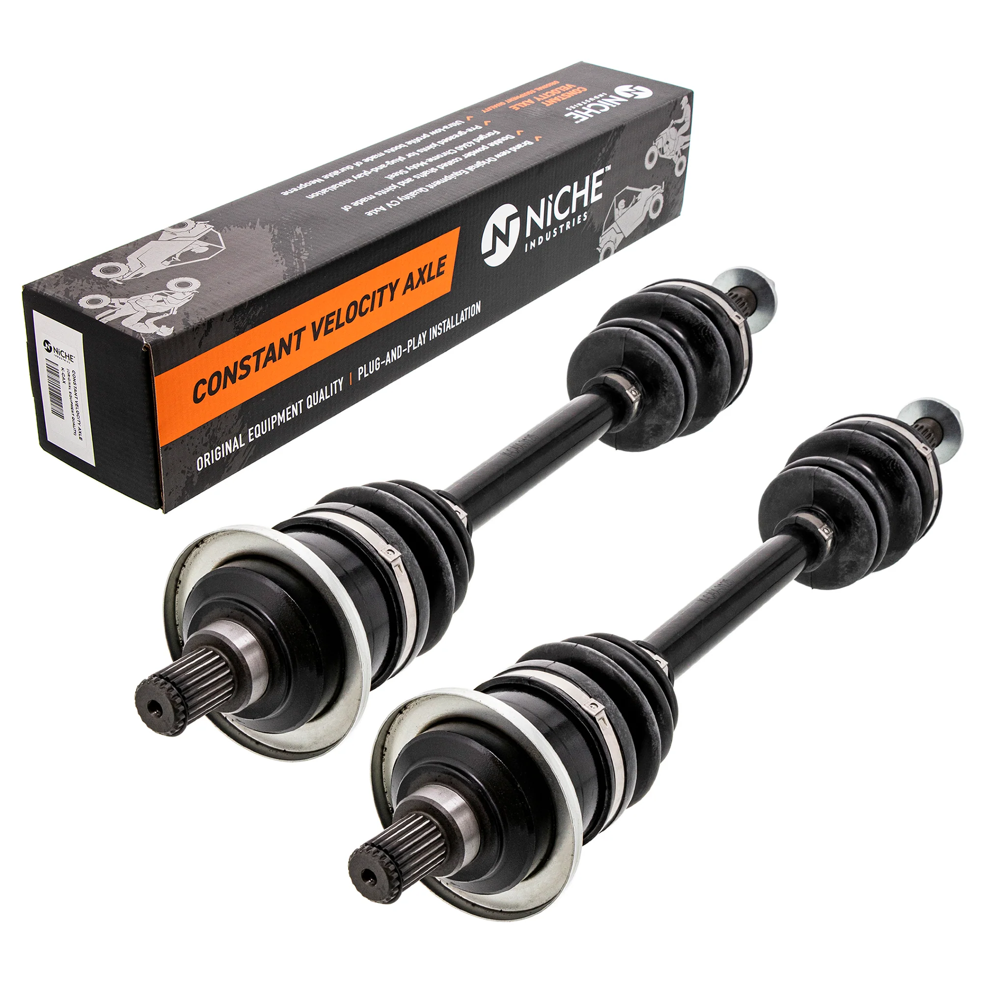 High Strength CV Axle Drive Shaft Set For Arctic Cat MK1002362 - Image 3