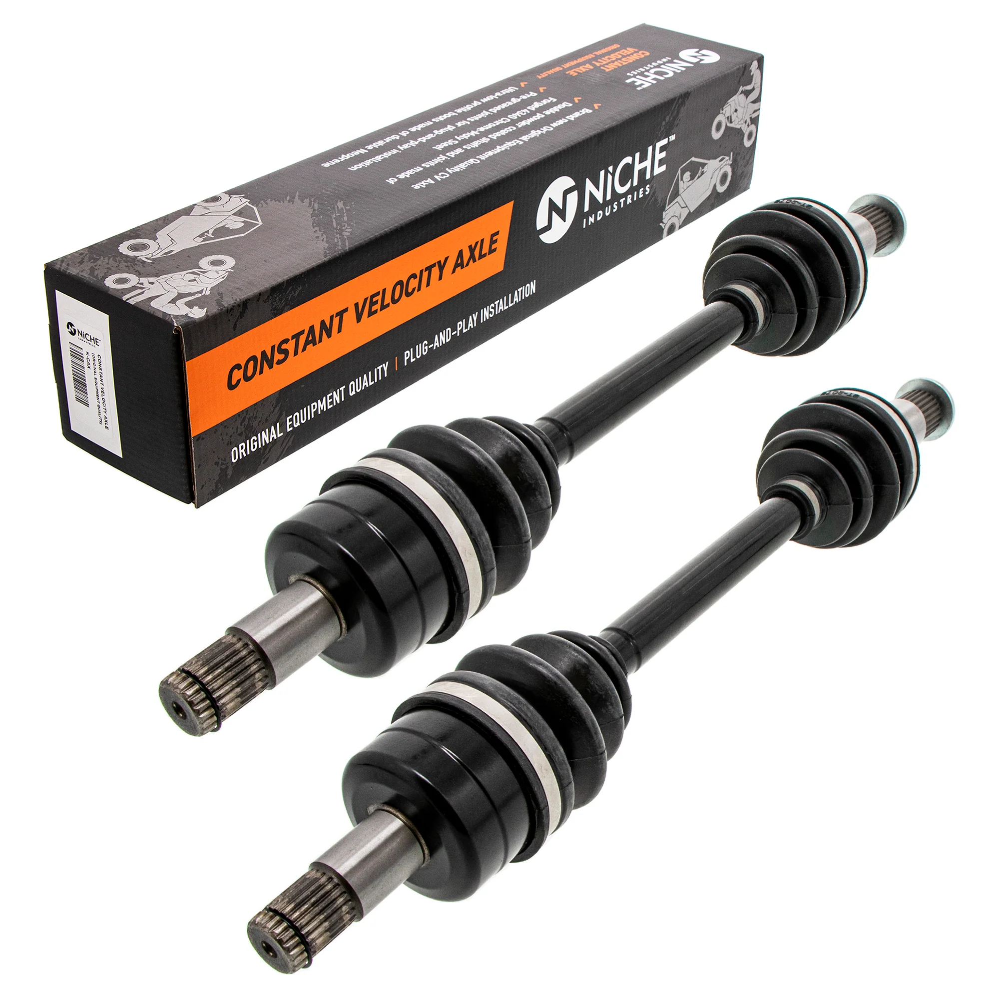 High Strength CV Axle Drive Shaft Set For Yamaha MK1002366 - Image 3
