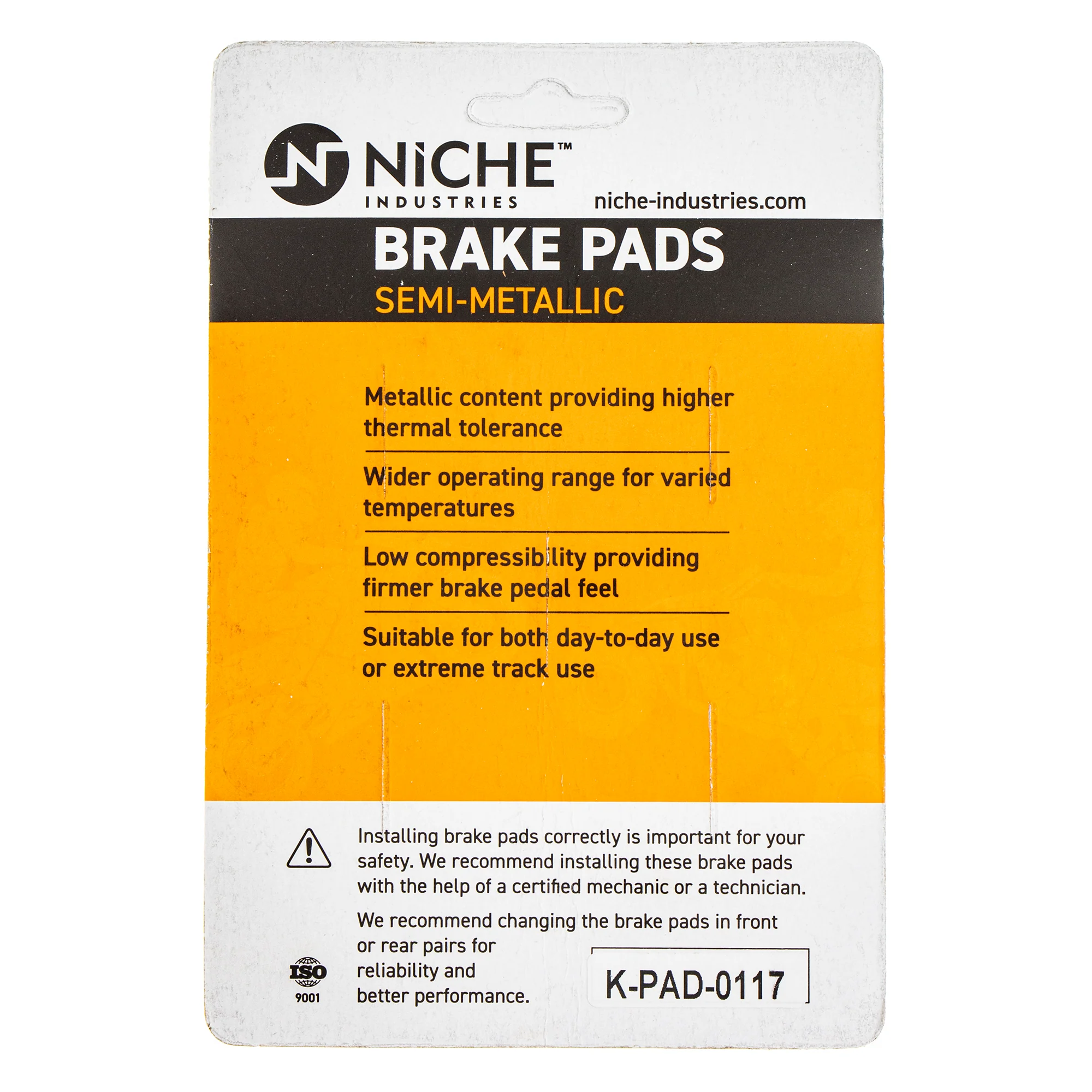 Front Semi-Metallic Brake Pad Kit For Can-Am MK1002422 - Image 5