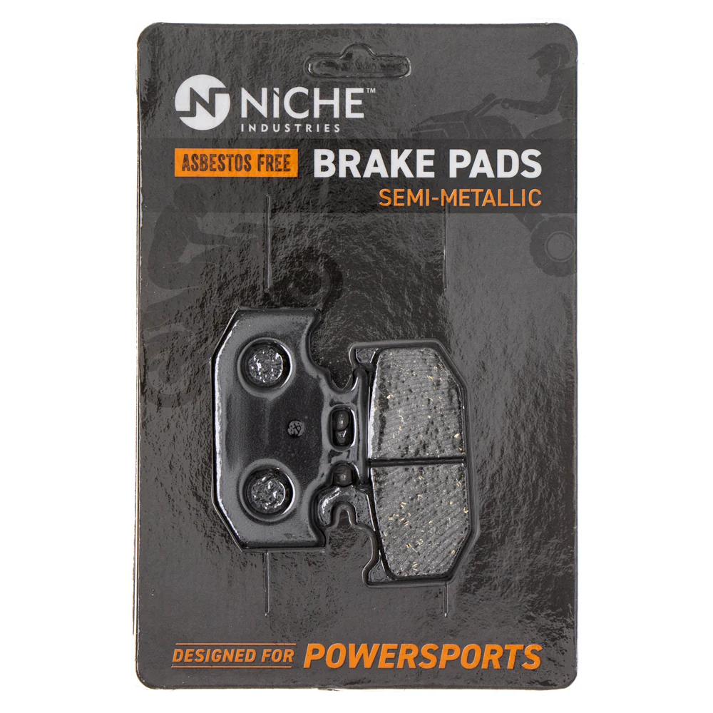Semi-Metallic Brake Pads Kit Front/Rear For Yamaha MK1002430 - Image 6