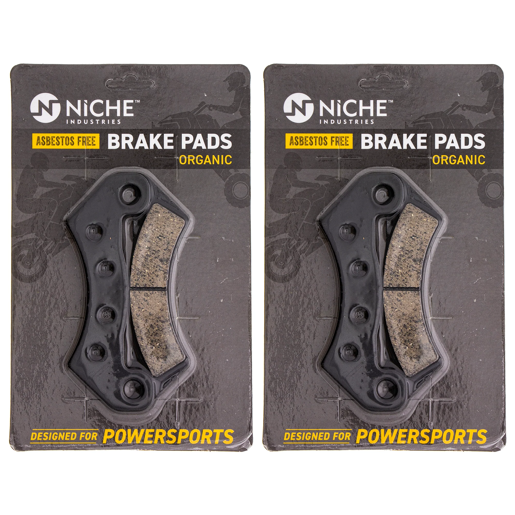 Brake Pad Kit Front/Rear For Arctic Cat MK1002433 - Image 3
