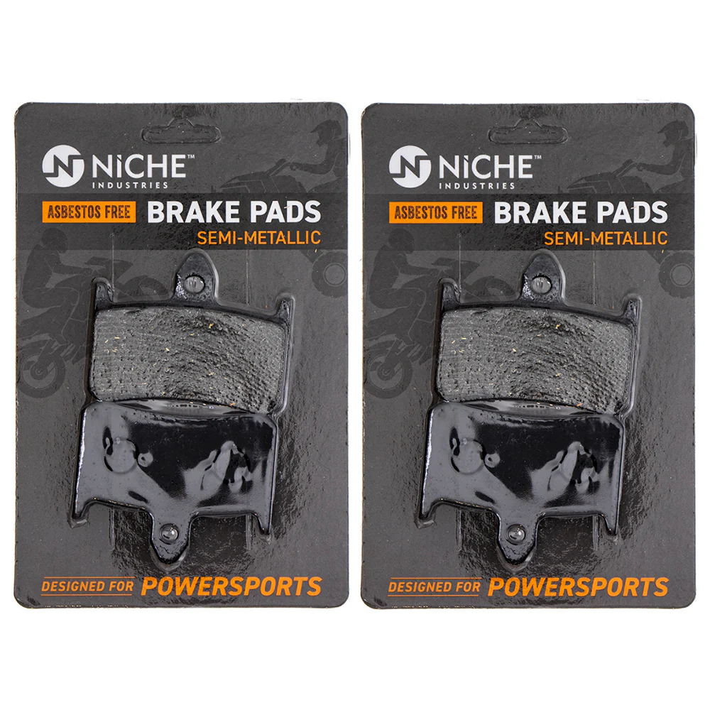 Semi-Metallic Brake Pad Set Front/Rear For Honda MK1002470 - Image 3