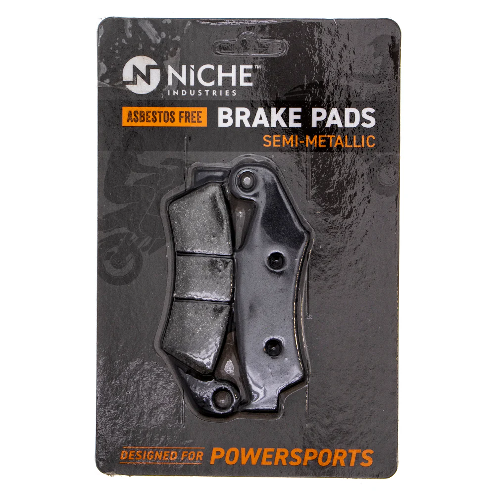 Semi-Metallic Brake Pad Set Front/Rear For Honda MK1002490 - Image 3