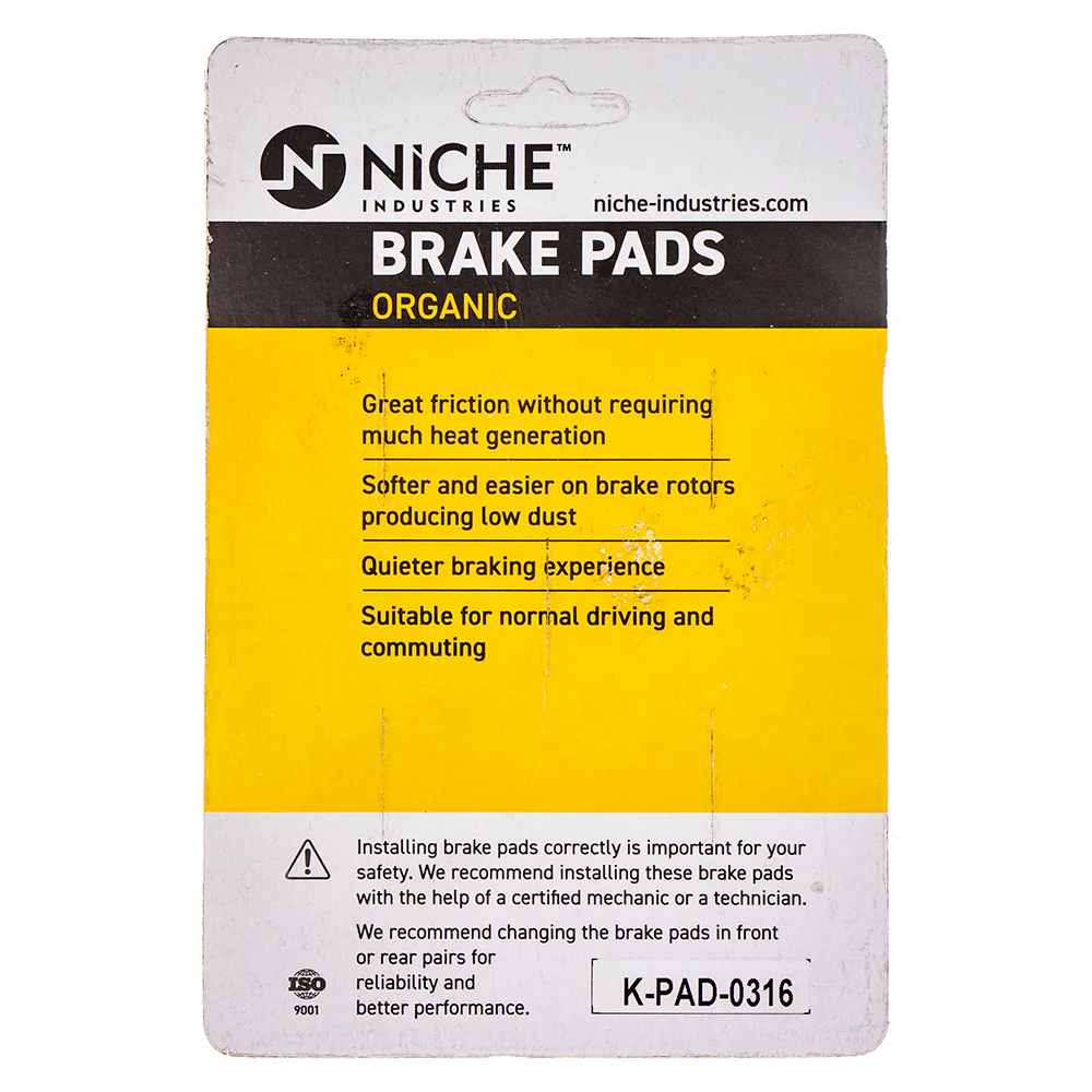 Organic Brake Pad Set For Harley-Davidson MK1002501 - Image 4