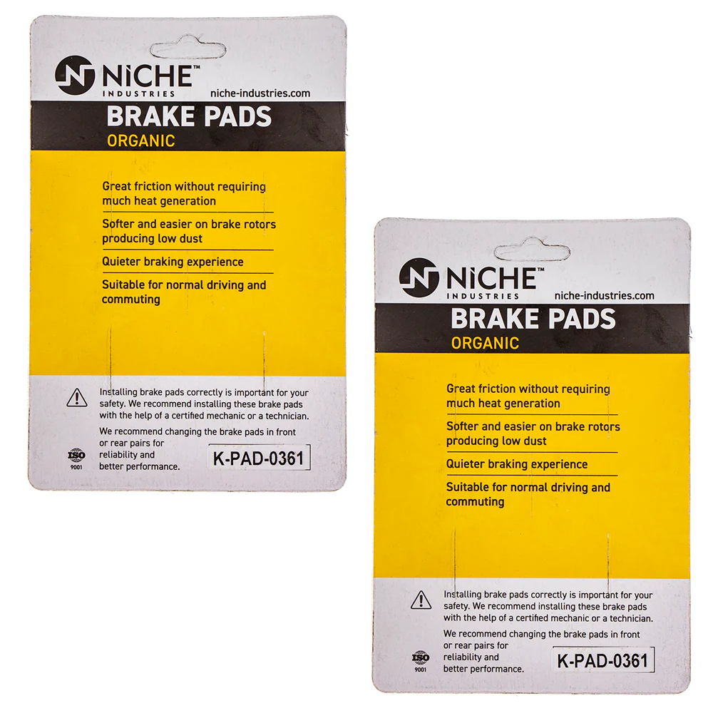 Organic Brake Pad Set For Harley-Davidson MK1002501 - Image 5