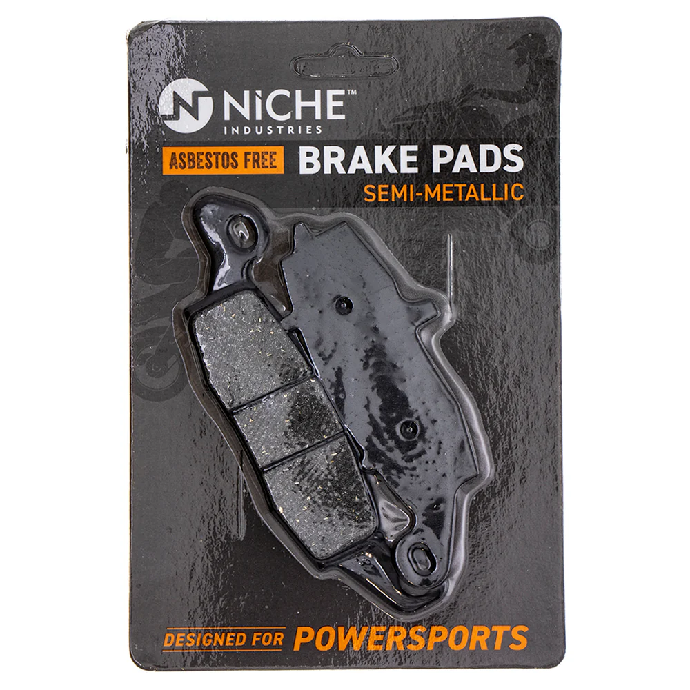 Semi-Metallic Brake Pad Set Front/Rear For Suzuki MK1002502 - Image 3