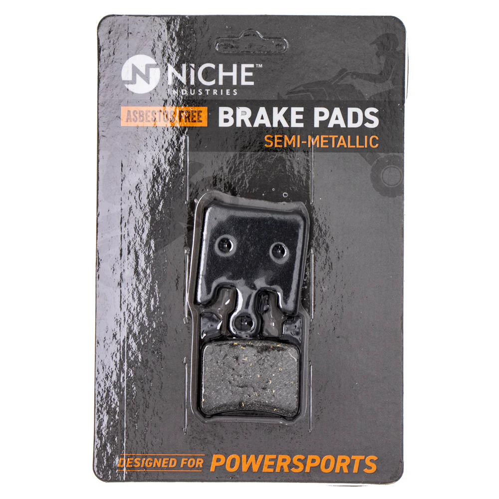 Semi-Metallic Brake Pad Set Front/Rear For Kawasaki MK1002531 - Image 4
