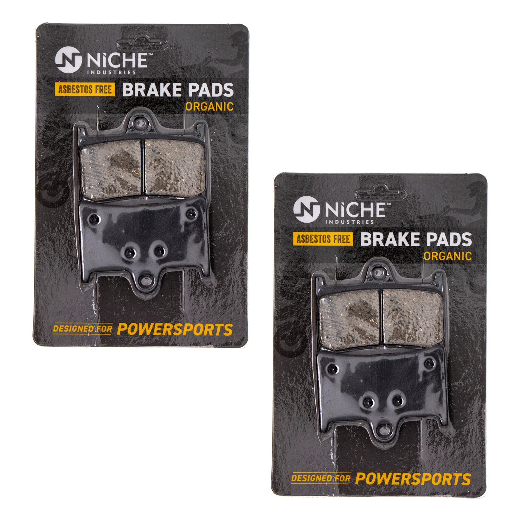 Brake Pad Kit Front/Rear For Yamaha MK1002534 - Image 2
