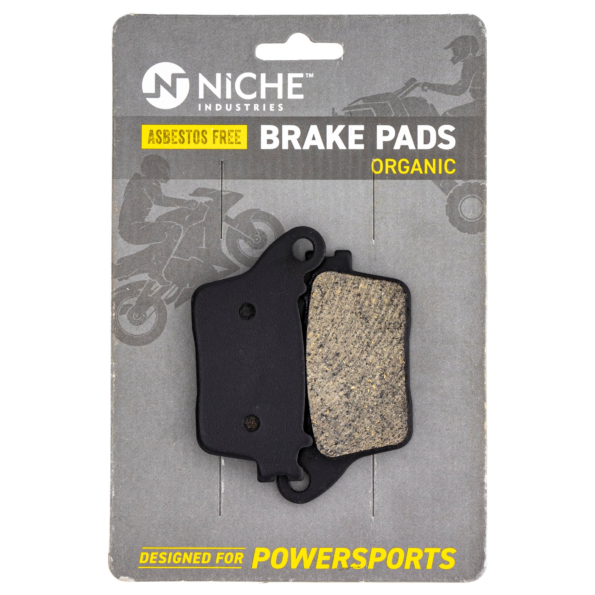 Brake Pad Kit Front/Rear For Yamaha MK1002536 - Image 3