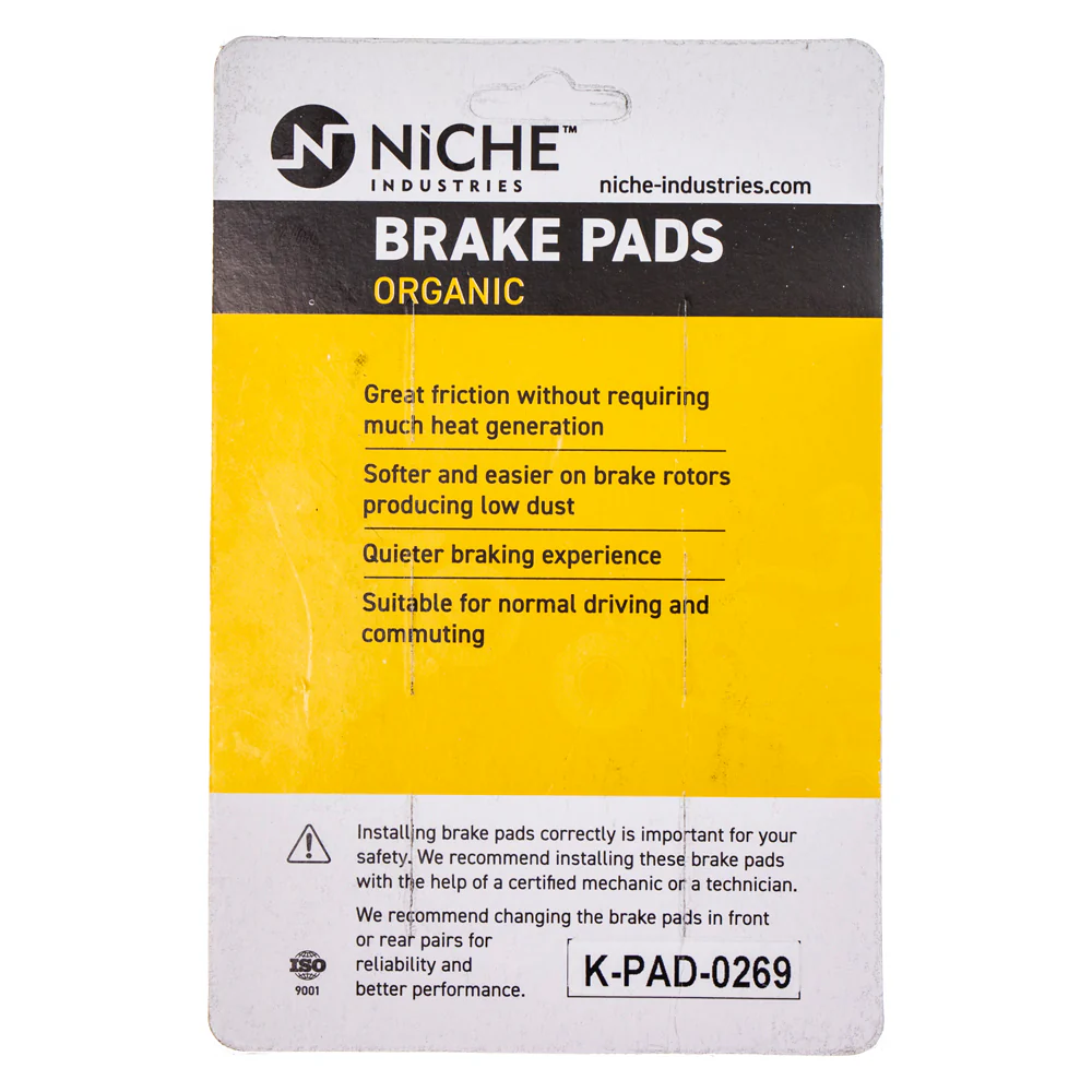 Brake Pad Kit Front/Rear For Yamaha MK1002536 - Image 4