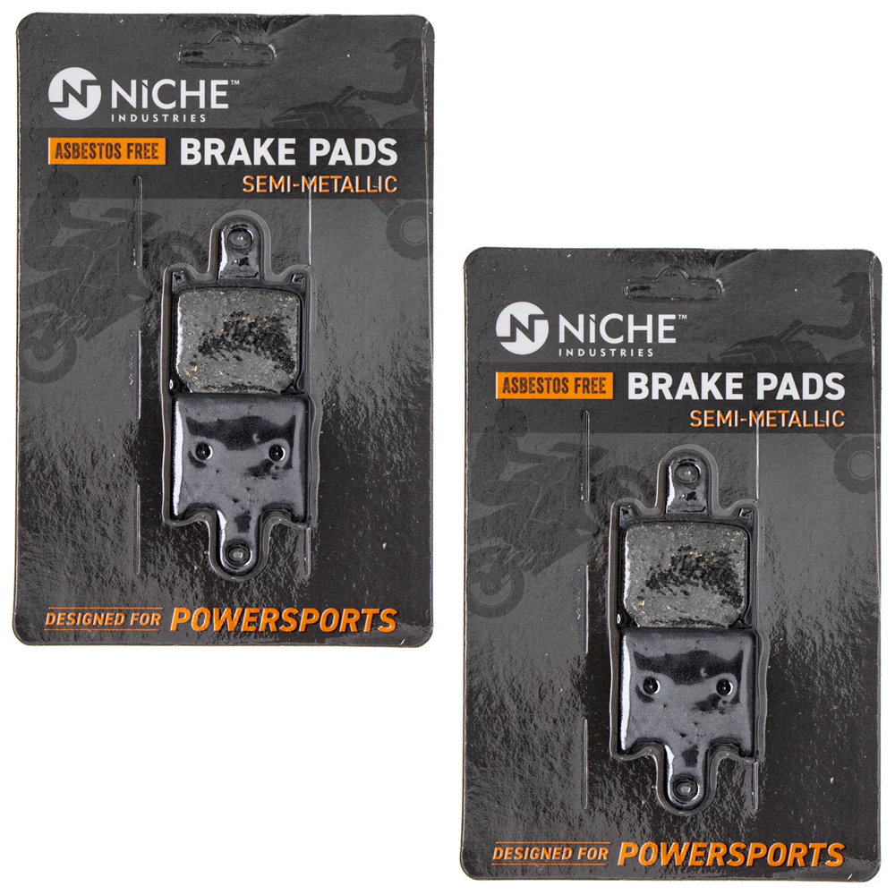 Semi-Metallic Brake Pad Set Front/Rear For Kawasaki MK1002563 - Image 3