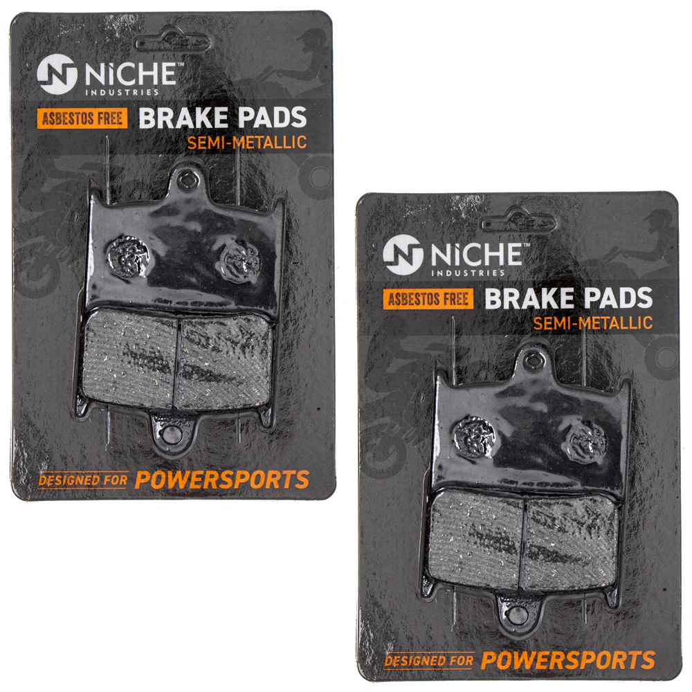 Semi-Metallic Brake Pad Set Front/Rear For Suzuki MK1002567 - Image 3