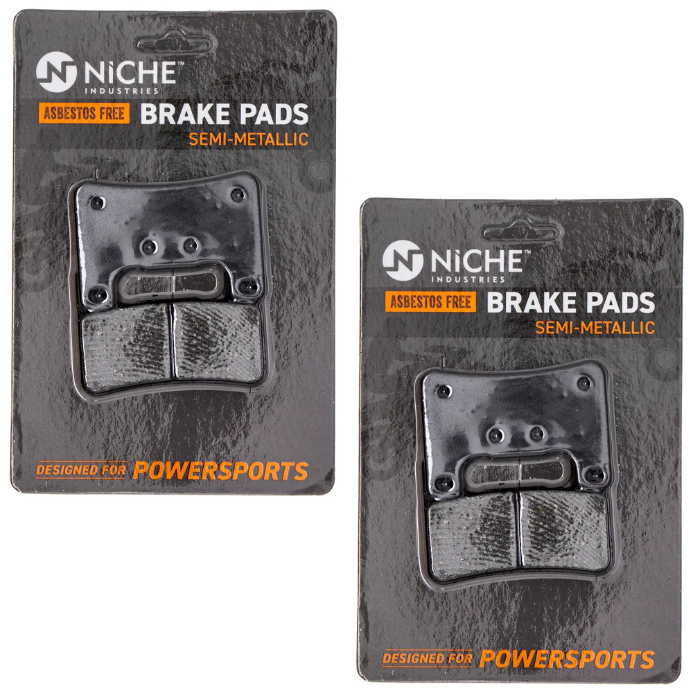 Semi-Metallic Brake Pad Set Front/Rear For Suzuki MK1002569 - Image 3