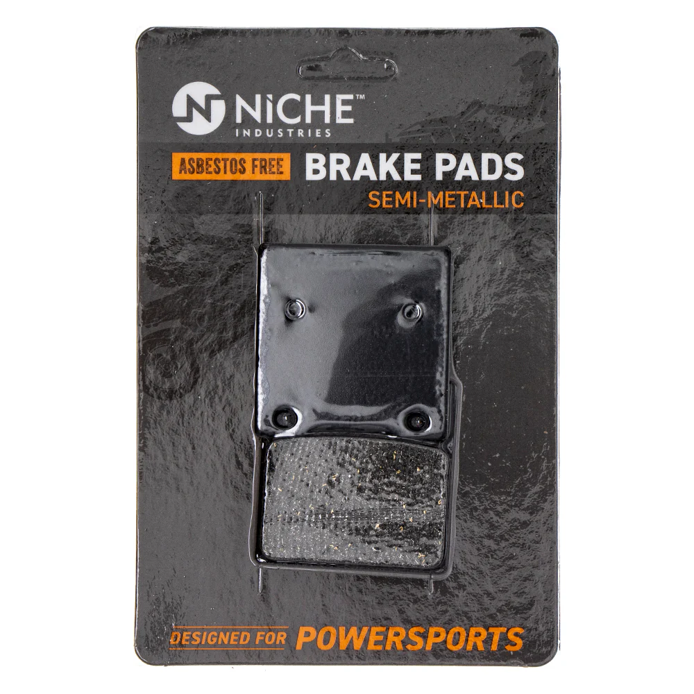 Semi-Metallic Brake Pad Set Front/Rear For Kawasaki MK1002580 - Image 3