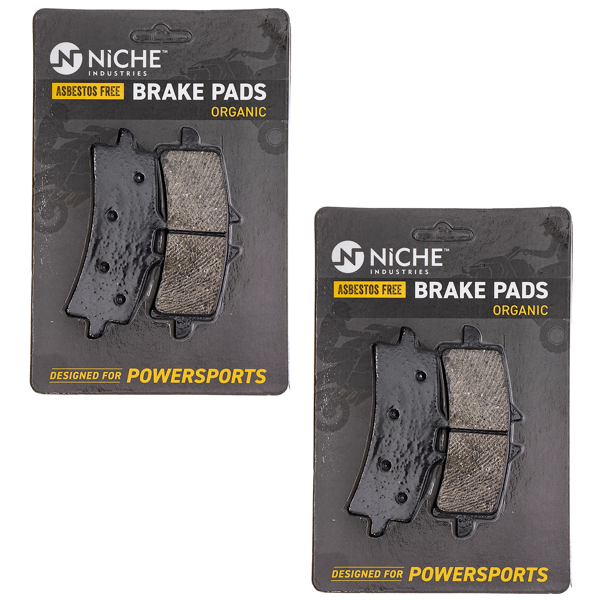 Brake Pad Kit Front/Rear For Suzuki Kawasaki MK1002605 - Image 3