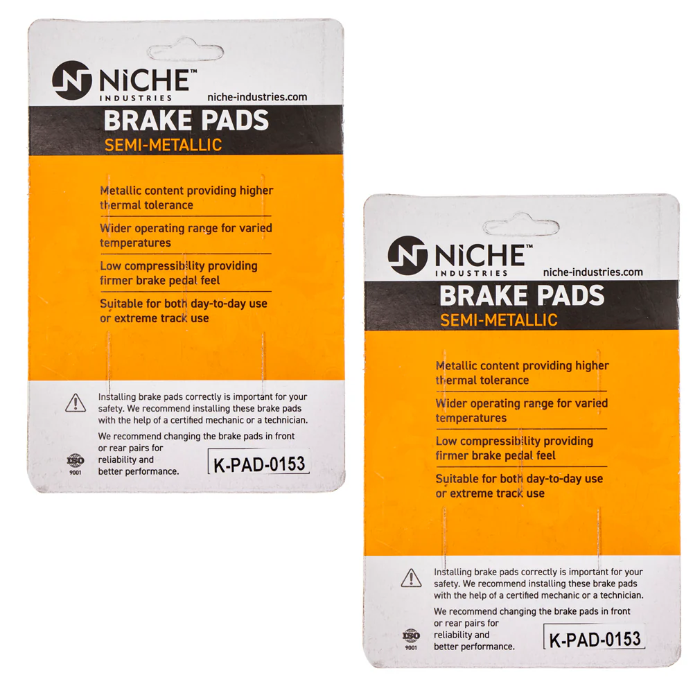 Semi-Metallic Brake Pad Set Front/Rear For KTM Indian BMW MK1002635 - Image 5