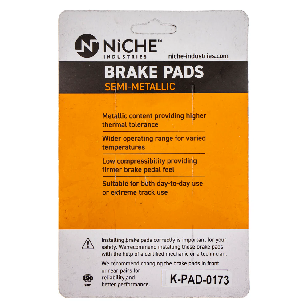 Semi-Metallic Brake Pad Set Front/Rear For Triumph MK1002649 - Image 4