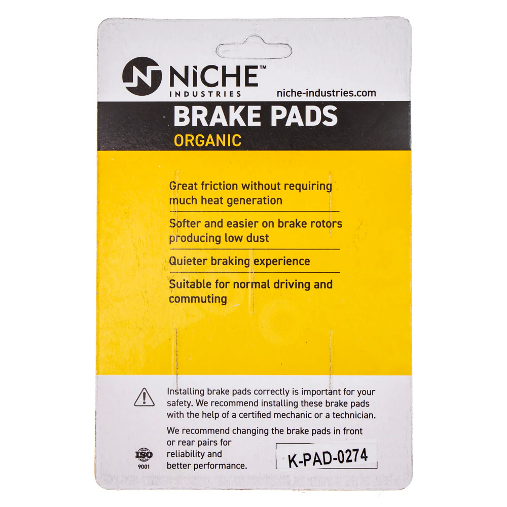 Brake Pad Kit Front/Rear For Yamaha MK1002654 - Image 4