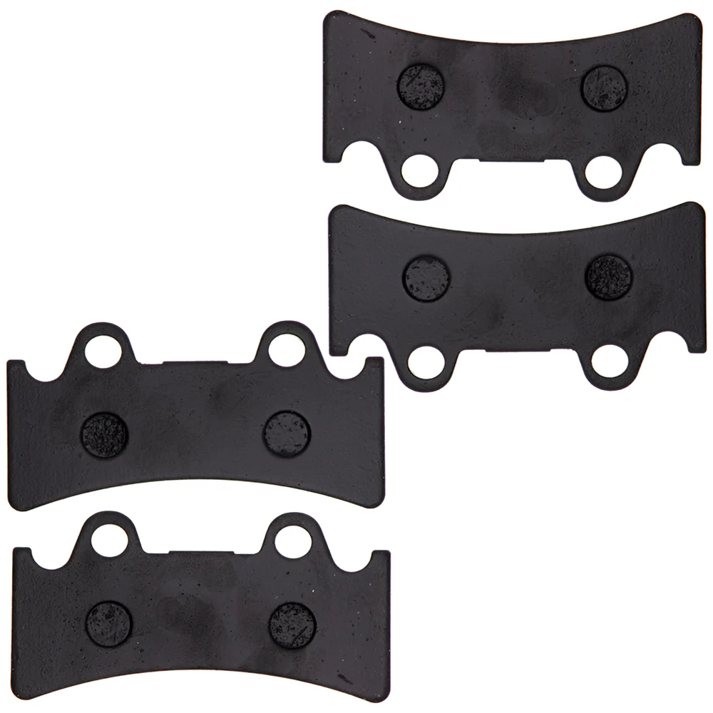 Semi-Metallic Brake Pad Set Front/Rear For Yamaha MK1002659 - Image 6