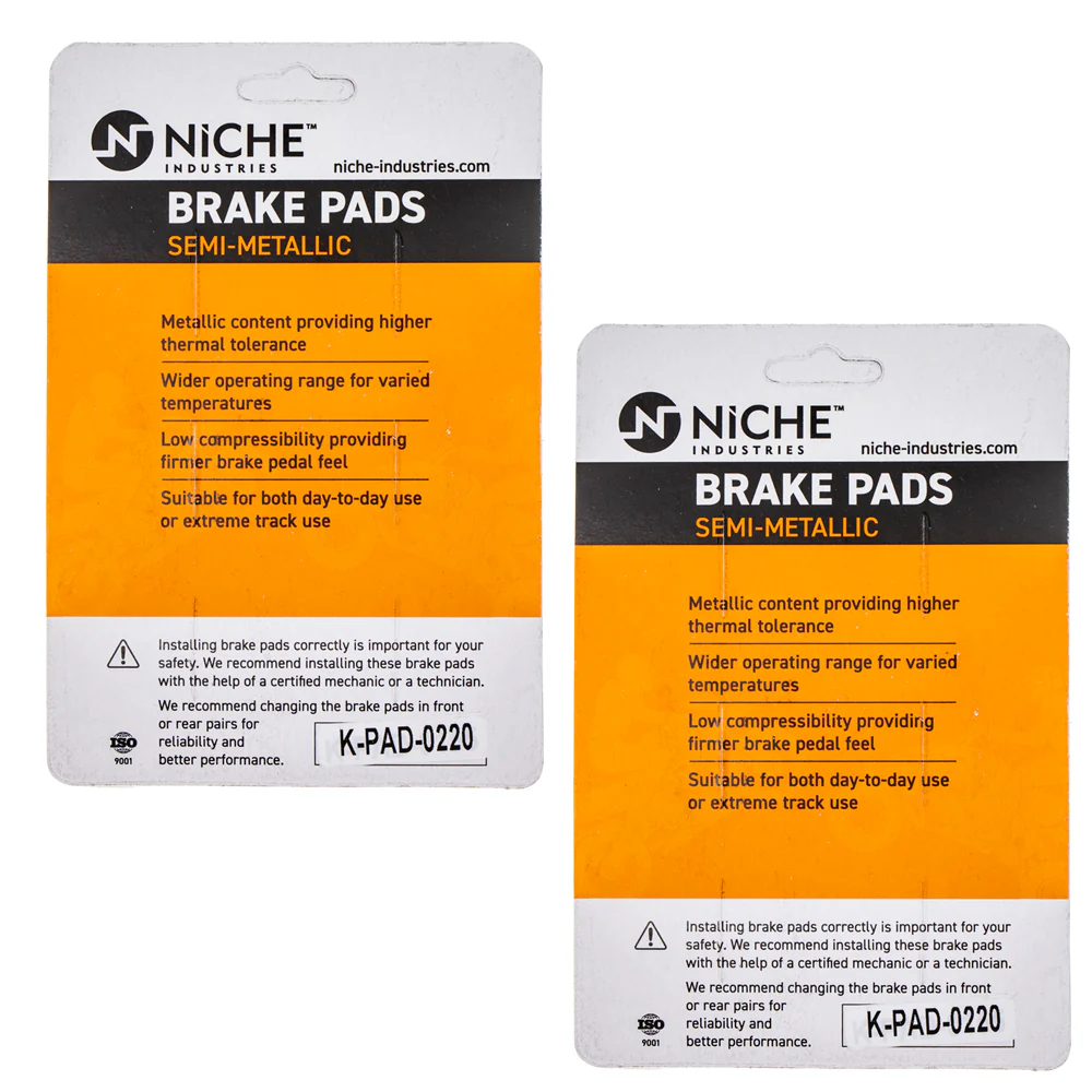 Semi-Metallic Brake Pad Set Front/Rear For KTM MK1002686 - Image 5