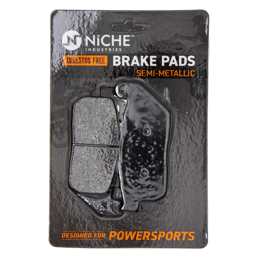 Semi-Metallic Brake Pad Set Front/Rear For Harley-Davidson MK1002710 - Image 3