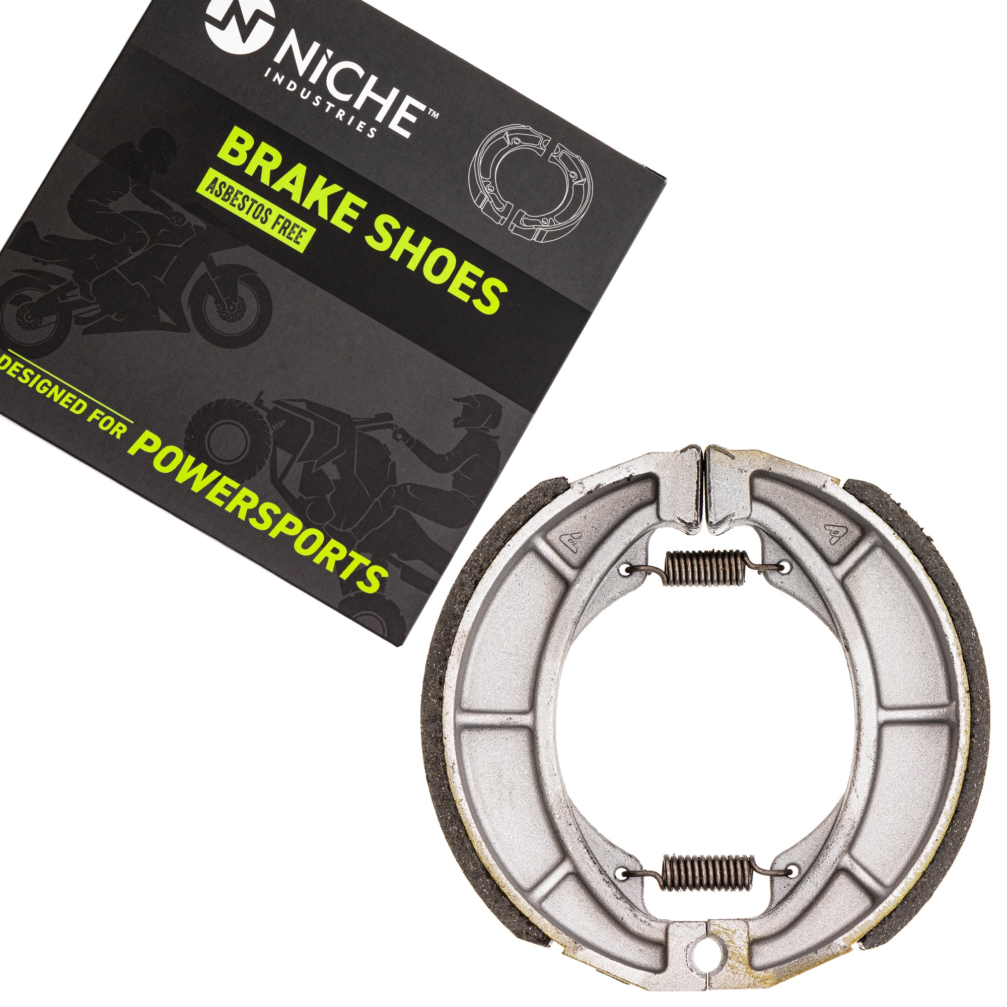Complete Organic Brake Pad with Shoe Set For Kawasaki MK1002719 - Image 7