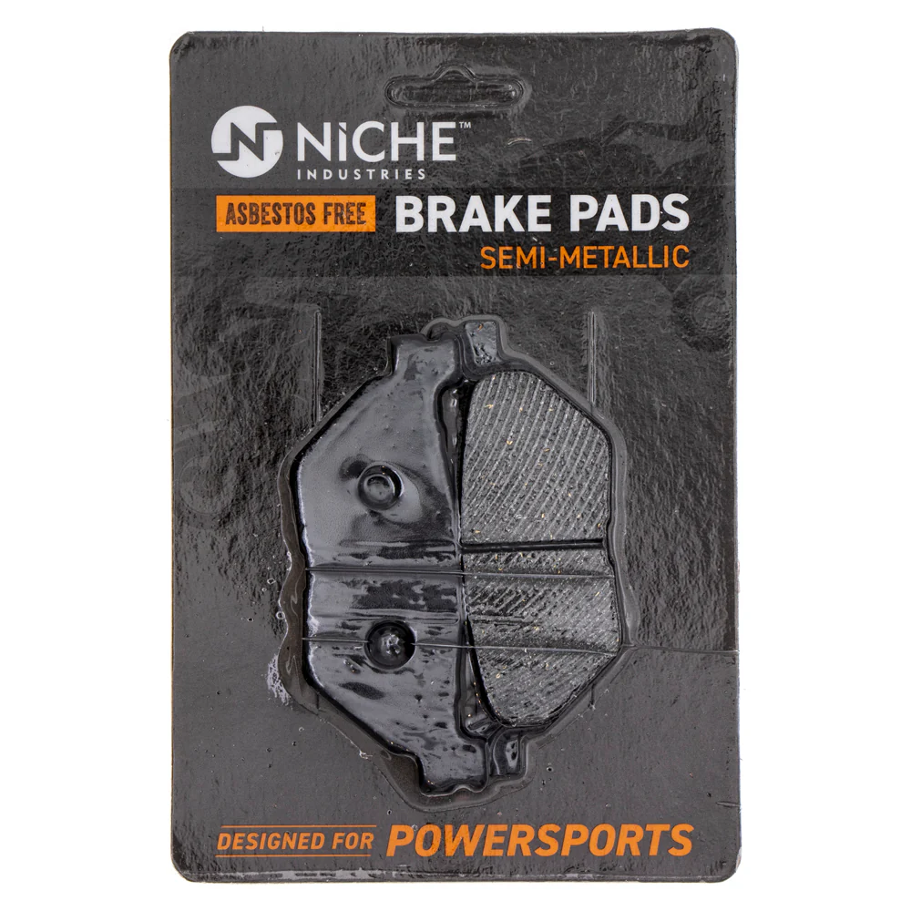 Semi-Metallic Brake Pad Set Front/Rear For Yamaha MK1002724 - Image 3