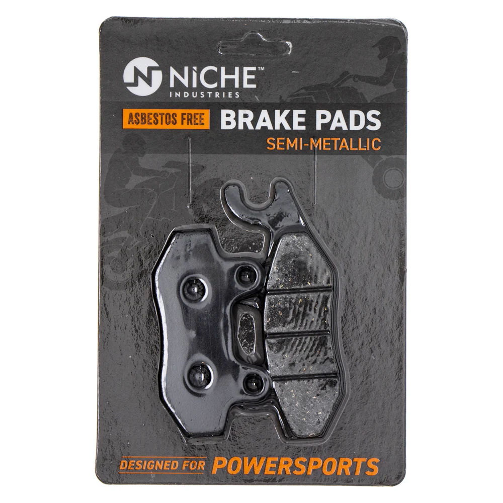 Semi-Metallic Brake Pad Set Front/Rear For Suzuki MK1002756 - Image 4