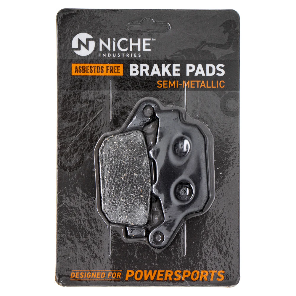 Semi-Metallic Brake Pad Set Front/Rear For Kawasaki MK1002762 - Image 3