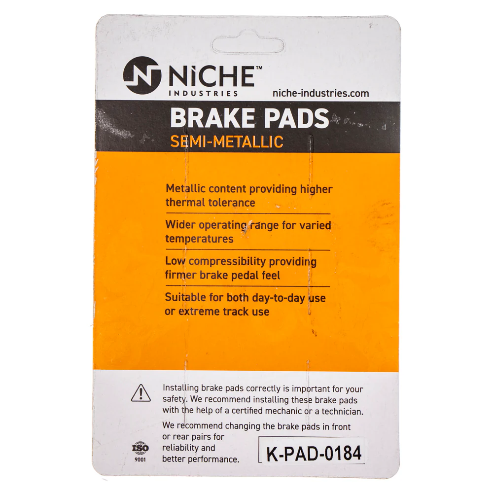 Semi-Metallic Brake Pad Set Front/Rear For KTM MK1002766 - Image 4