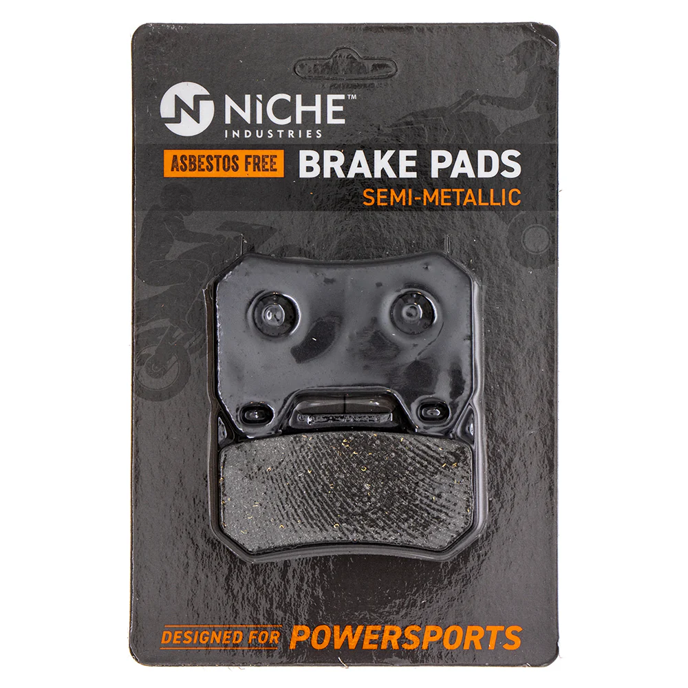Semi-Metallic Brake Pad Set Front/Rear For BMW MK1002801 - Image 3