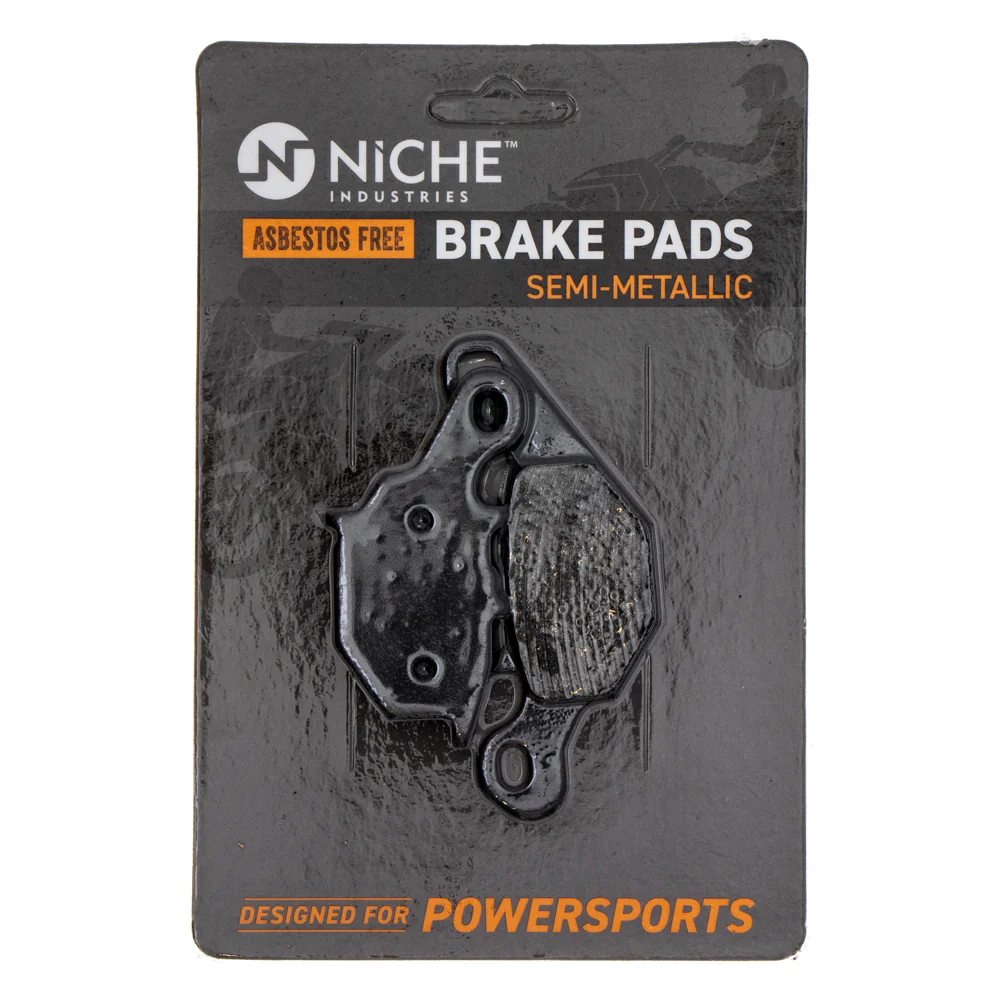Semi-Metallic Brake Pad Set Front/Rear For Suzuki MK1002805 - Image 3