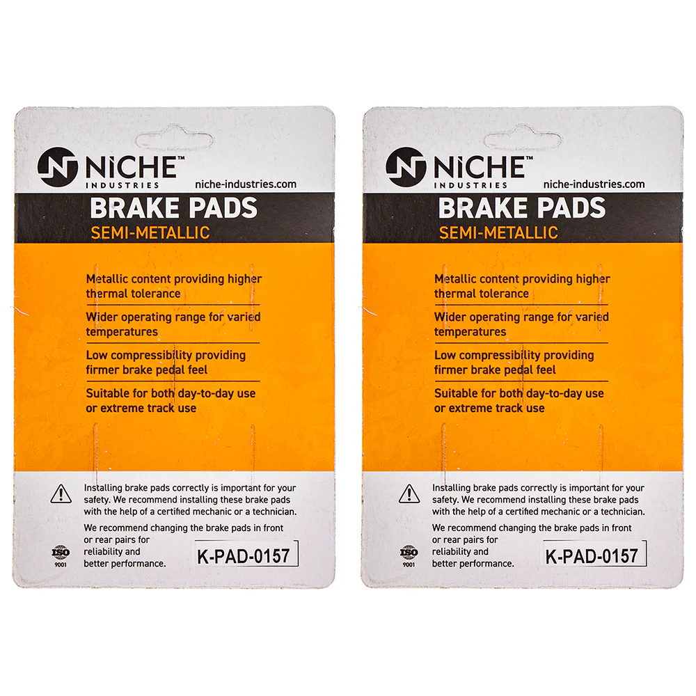 Semi-Metallic Brake Pad Set Front/Rear For Triumph MK1002807 - Image 4