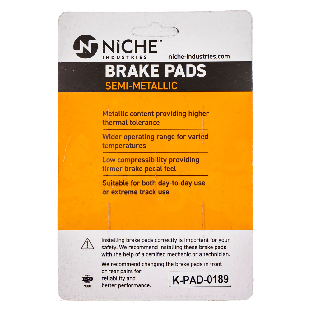 Semi-Metallic Brake Pad Set Front/Rear For KTM MK1002855 - Image 4