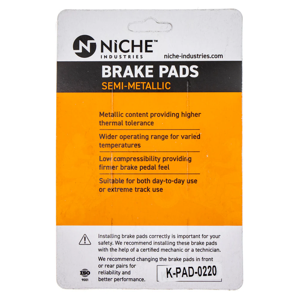 Semi-Metallic Brake Pad Set Front/Rear For KTM MK1002855 - Image 5