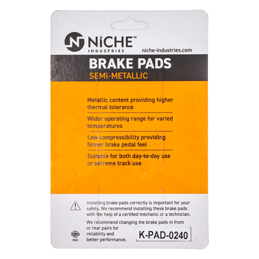 Semi-Metallic Brake Pad Set Front/Rear For KTM MK1002857 - Image 4
