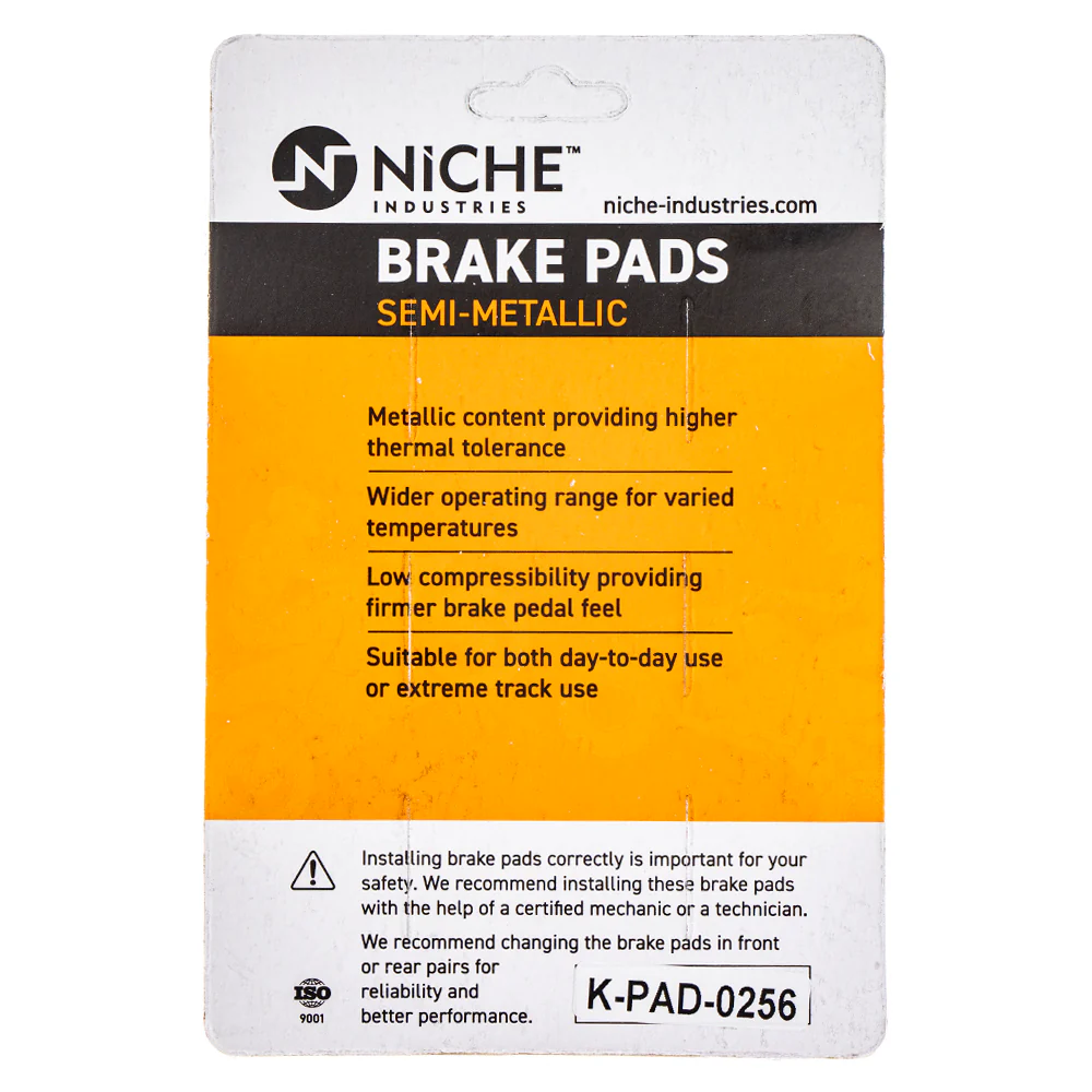 Semi-Metallic Brake Pad Set Front/Rear For KTM MK1002859 - Image 5