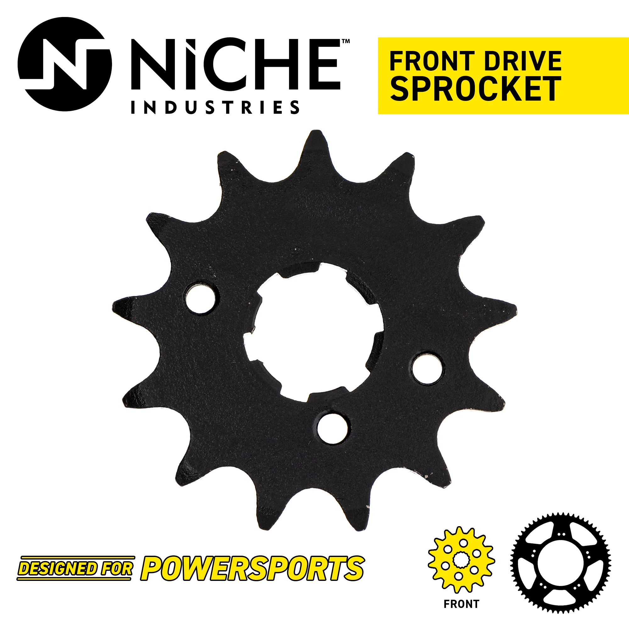 Drive Sprocket Set Front & Rear For Yamaha MK1003012 - Image 4
