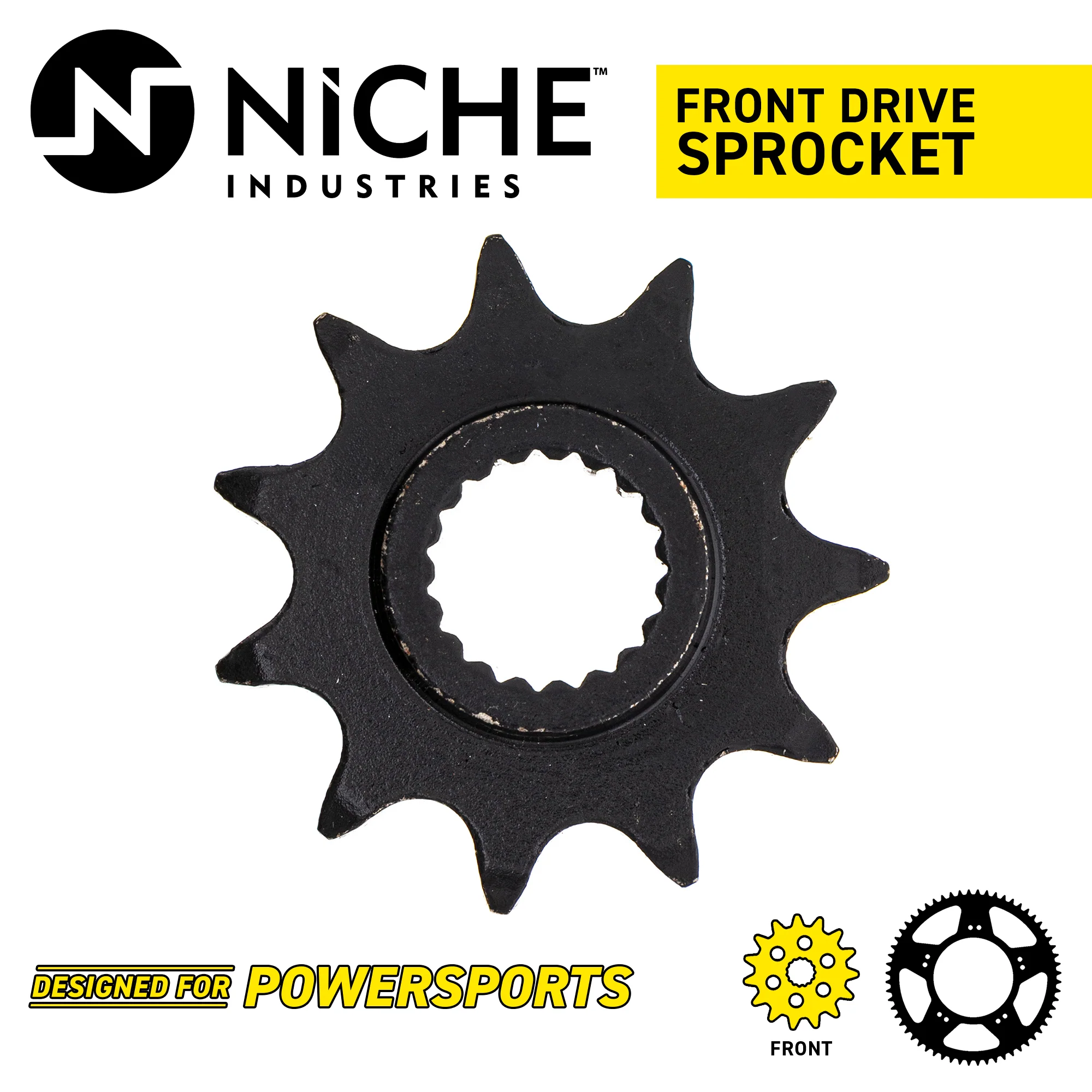 Drive Sprocket Set Front & Rear For Polaris MK1003154 - Image 4
