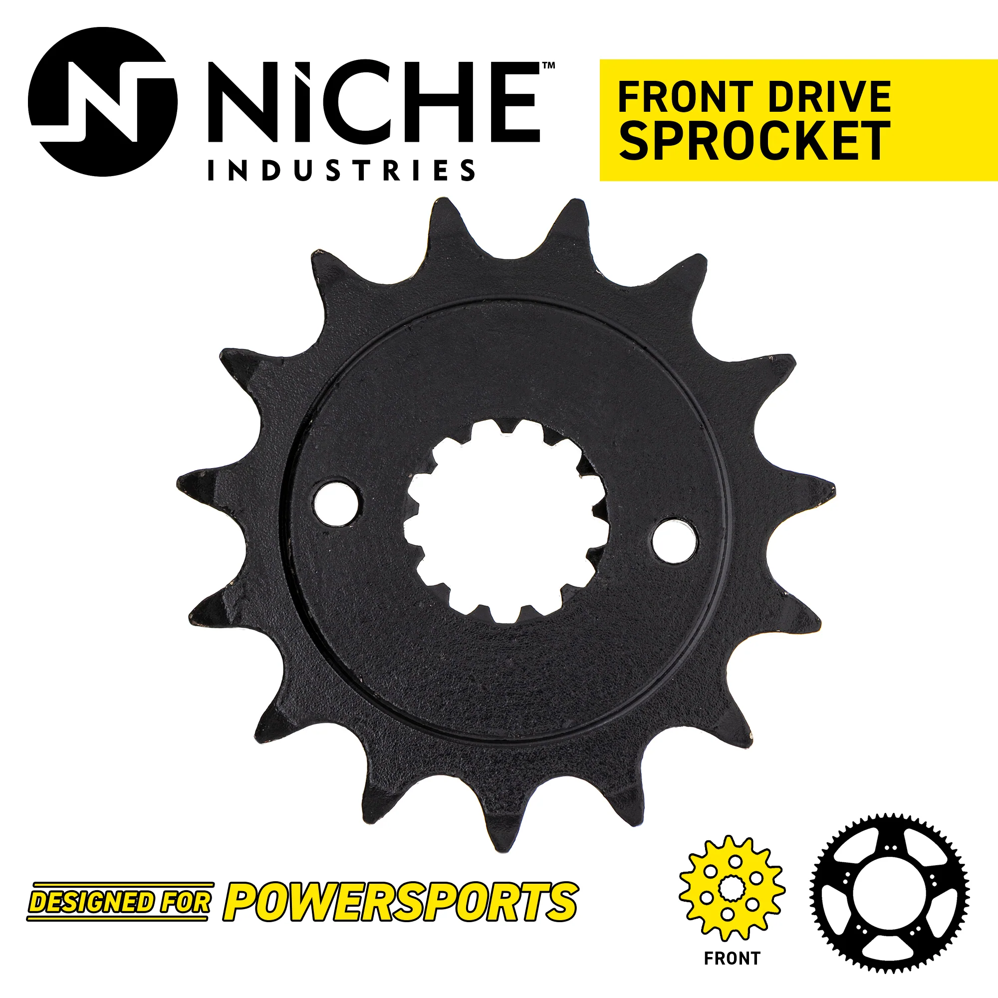 Drive Sprocket Set Front & Rear For Yamaha MK1003199 - Image 4