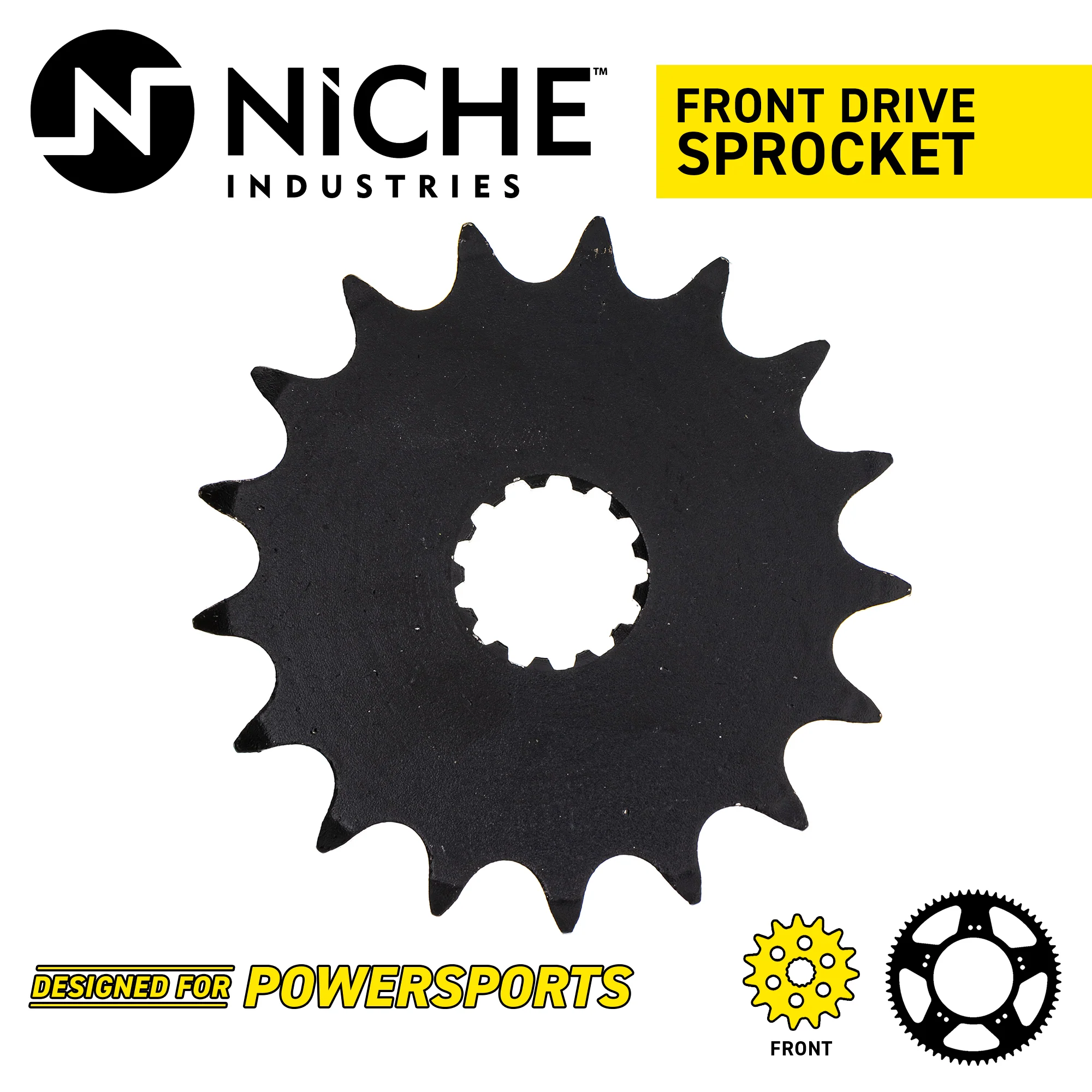 Drive Sprocket Set Front & Rear For Suzuki MK1003204 - Image 4