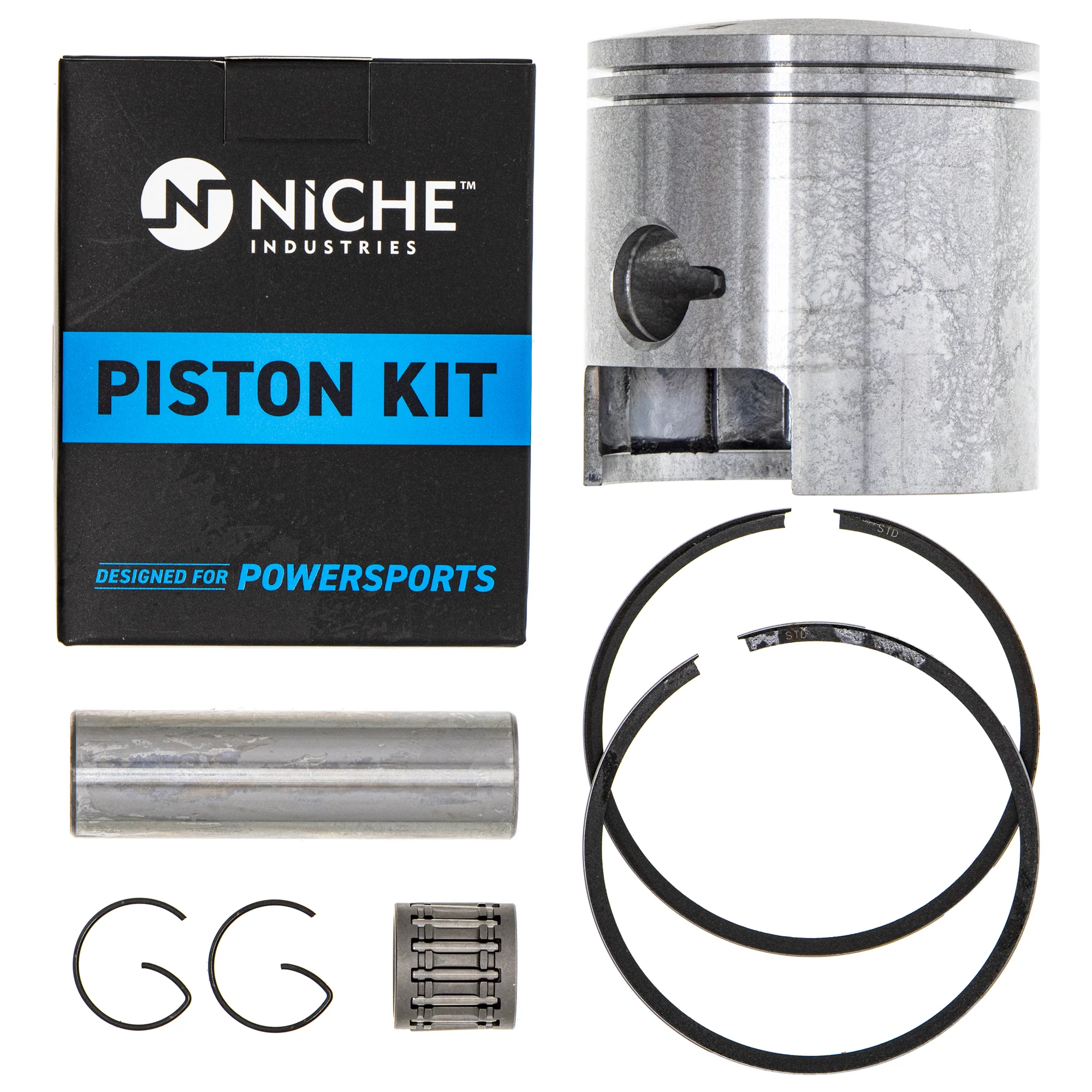 Piston Gasket Spark Plug Kit For Polaris MK1003425 - Image 3
