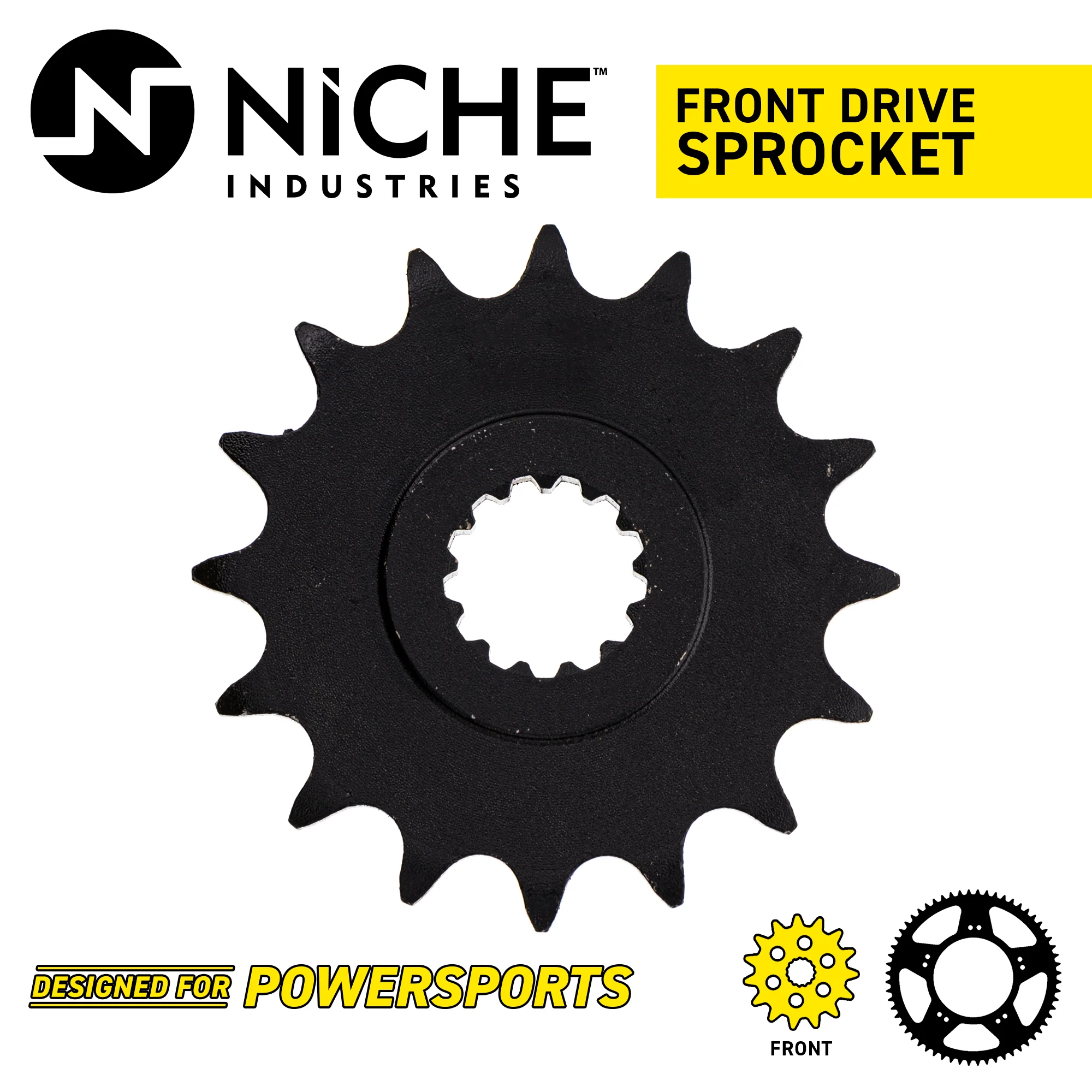 Drive Sprocket Set Front & Rear For Yamaha MK1003493 - Image 5