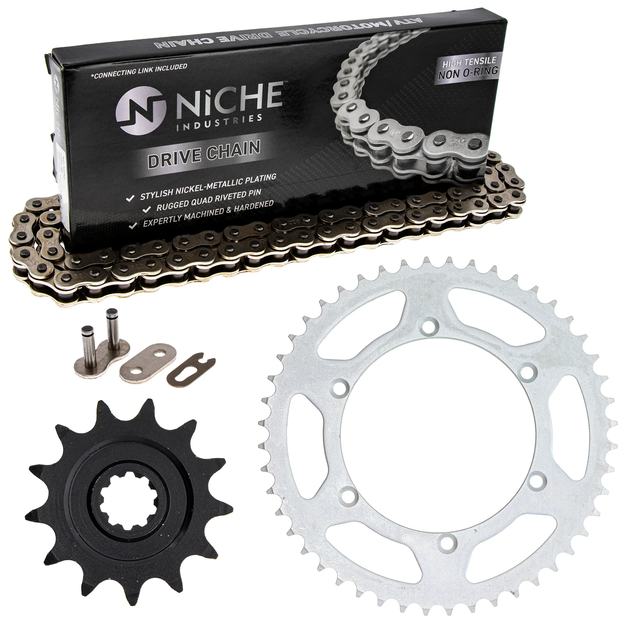 Drive Sprockets & Chain Kit For Kawasaki Suzuki MK1003610
