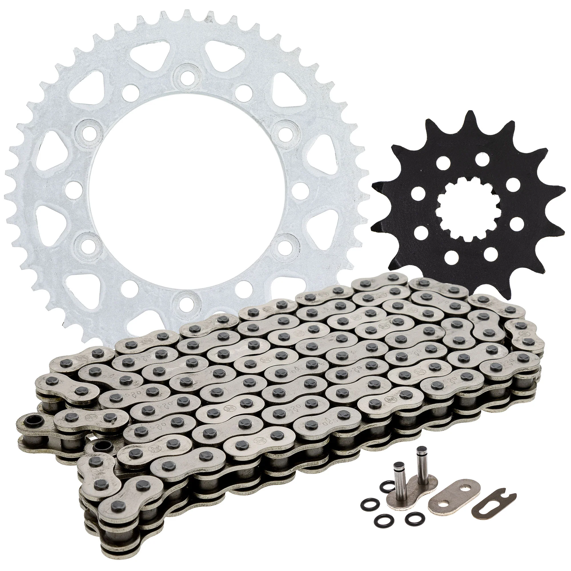 Drive Sprockets & Chain Kit For Suzuki Honda Kawasaki MK1004166