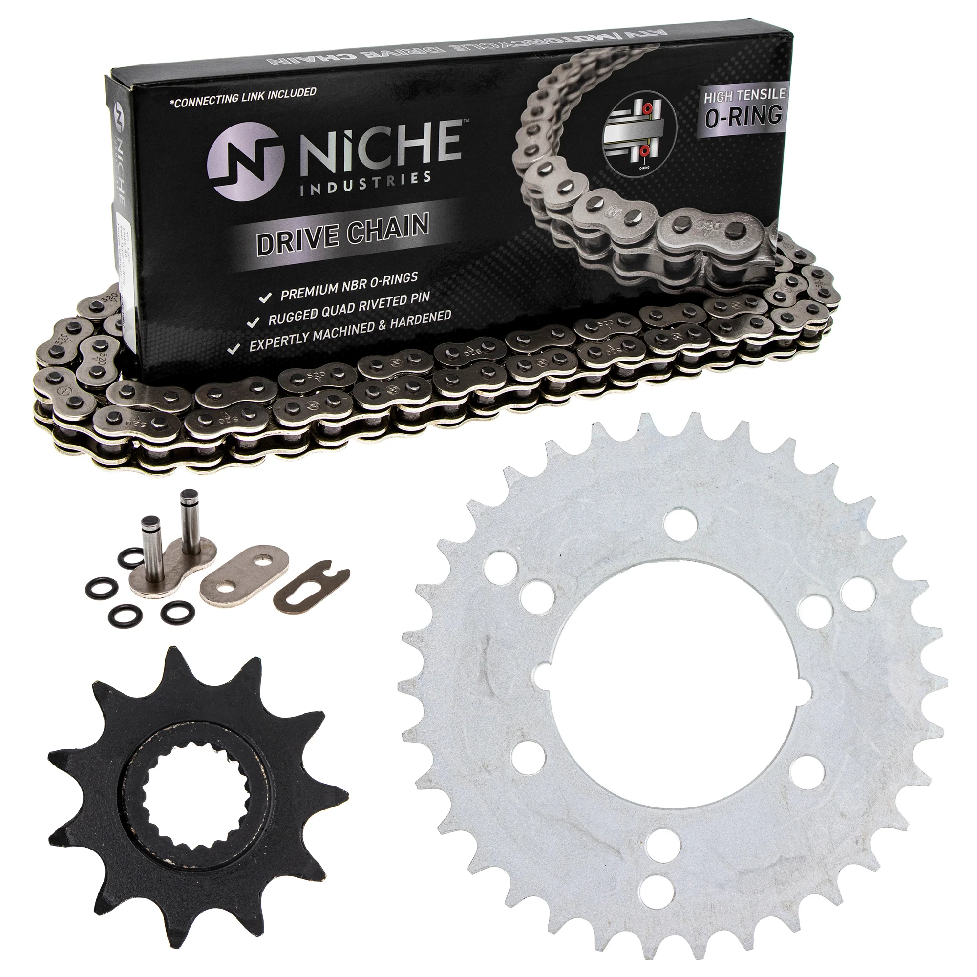 Drive Sprockets & Chain Kit For Polaris MK1004362